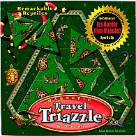 Remarkable Reptiles Travel Triazzle