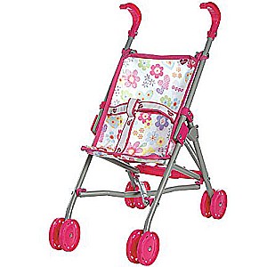 Adora Doll Accessories My First Doll Small Umbrella Toy Play Stroller for Kids 3 years & up