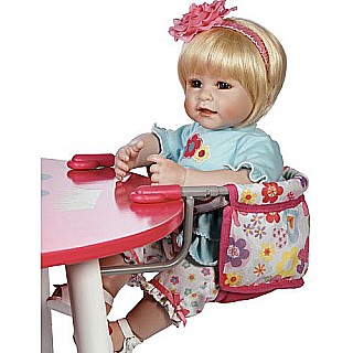 Adora Doll Accessories Portable Table Feeding Seat for Children 3 years and up