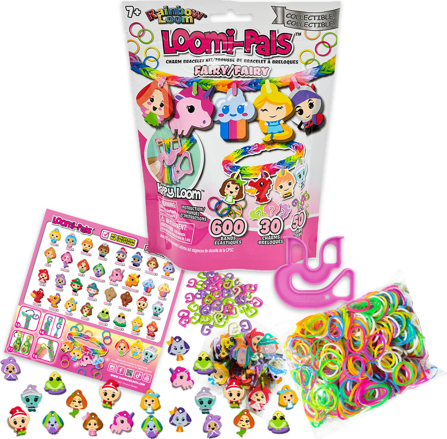 Loomi-Pals Collectible Charm Bracelet Kit - Fairy - Imagination Toys
