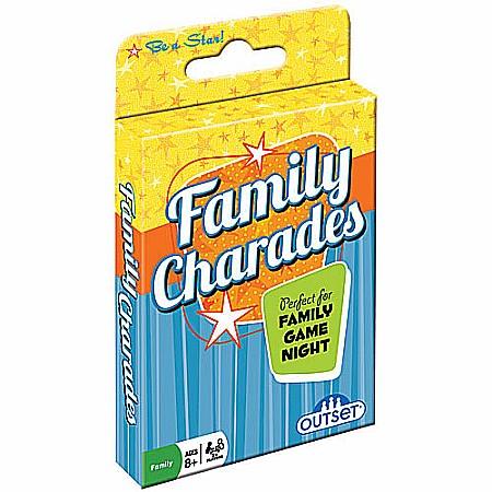 Family Charades Card Game