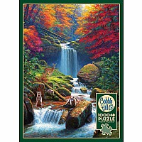 1000 pc Mystic Falls in Autumn puzzle 