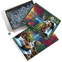 1000 pc Mystic Falls in Autumn puzzle 