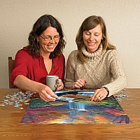 1000 pc Mystic Falls in Autumn puzzle 