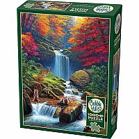 1000 pc Mystic Falls in Autumn puzzle 