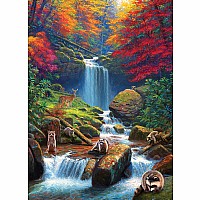 1000 pc Mystic Falls in Autumn puzzle 