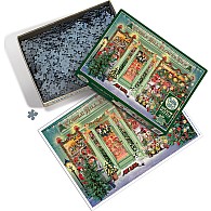 1000 pc Christmas Flower Shop puzzle