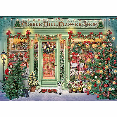 Christmas Flower Shop (1000 pc) Cobble Hill