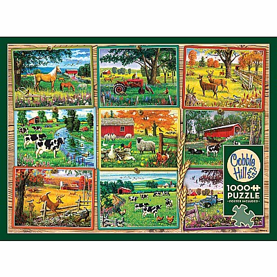 Postcards from the Farm (1000 pc) Cobble Hill