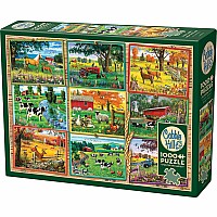 Postcards from the Farm (1000 pc) Cobble Hill