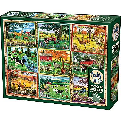 Postcards from the Farm (1000 pc) Cobble Hill