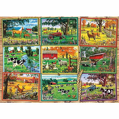 Postcards from the Farm (1000 pc) Cobble Hill
