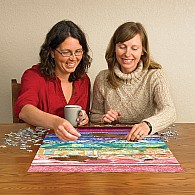 1000 pc Comfortable Rainbow puzzle