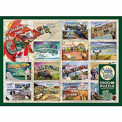 Greetings from Canada (1000 pc) Cobble Hill