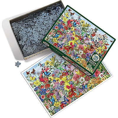 Butterfly Garden (1000 pc) Cobble Hill