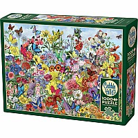 Butterfly Garden (1000 pc) Cobble Hill