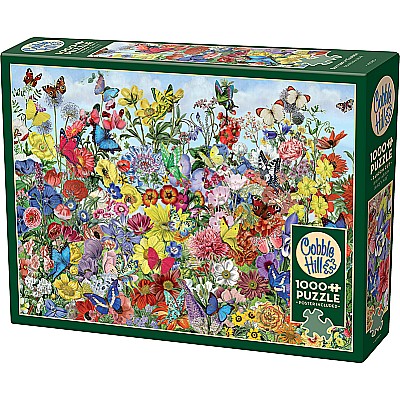 Butterfly Garden (1000 pc) Cobble Hill