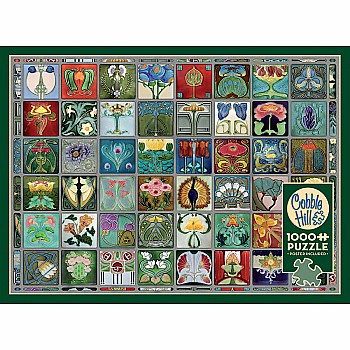 Art Nouveau Tiles puzzle (1000 pc)