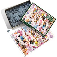 Cobble Hill 1000 Piece Jigsaw Puzzle - Donut Time