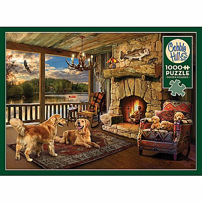 Lakeside Cabin (1000 pc) Cobble Hill