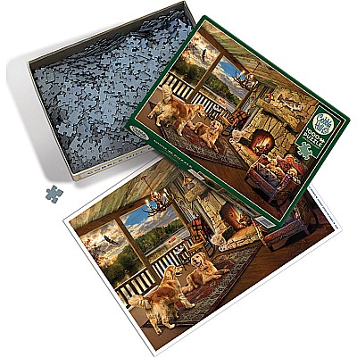 Lakeside Cabin (1000 pc) Cobble Hill