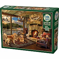 Lakeside Cabin (1000 pc) Cobble Hill