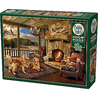 Lakeside Cabin (1000 pc) Cobble Hill