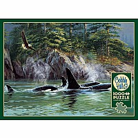 Cobble Hill 1000 Piece Jigsaw Puzzle - Orcas