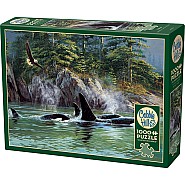 Cobble Hill 1000 Piece Jigsaw Puzzle - Orcas