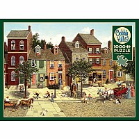 The Curve in the Square (1000 pc) Cobble Hill