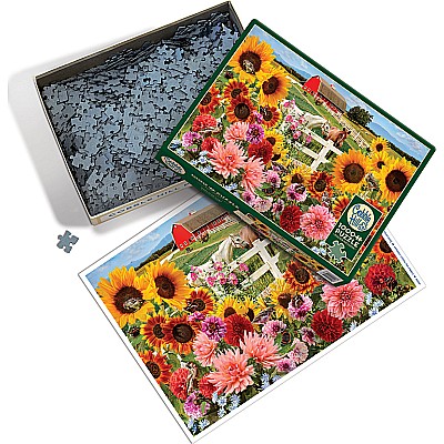 Sunflower Farm (1000 pc) Cobble Hill