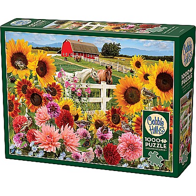 Sunflower Farm (1000 pc) Cobble Hill