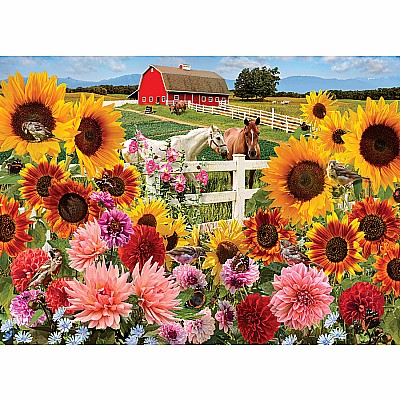 Sunflower Farm (1000 pc) Cobble Hill