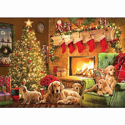Cozy Fireplace (1000 pc) Cobble Hill