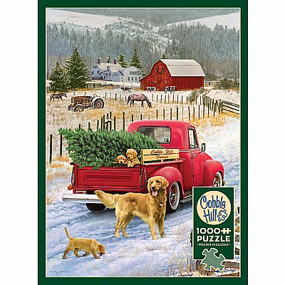 Christmas on the Farm (1000 pc) Cobble Hill