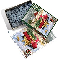 Christmas on the Farm (1000 pc) Cobble Hill
