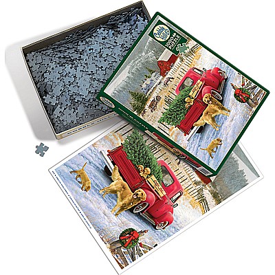 Christmas on the Farm (1000 pc) Cobble Hill