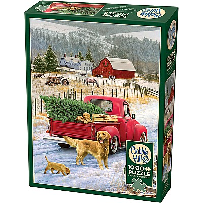 Christmas on the Farm (1000 pc) Cobble Hill
