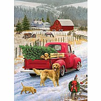 Christmas on the Farm (1000 pc) Cobble Hill