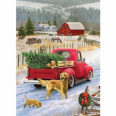 Christmas on the Farm (1000 pc) Cobble Hill