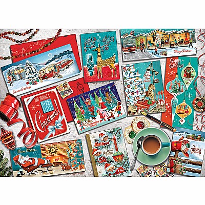 Mid Mod Season's Greetings (1000 pc) Cobble Hill