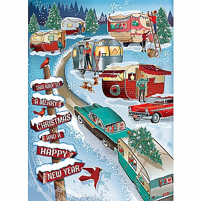 Christmas Campers (1000 pc) Cobble Hill