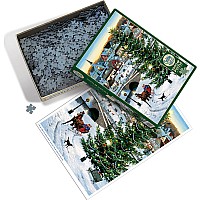 1000 pc Village Tree puzzle 