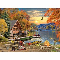 Lakeside Retreat (1000 pc) Cobble Hill