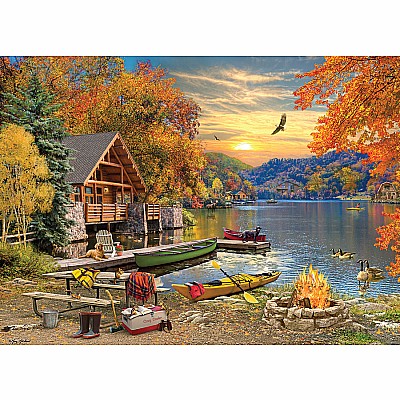 Lakeside Retreat (1000 pc) Cobble Hill