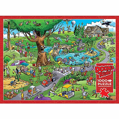 DoodleTown: Par for the Course (1000 pc) Cobble Hill