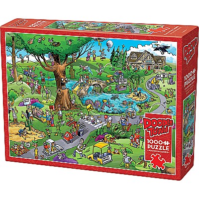 DoodleTown: Par for the Course (1000 pc) Cobble Hill