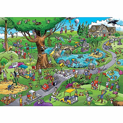 DoodleTown: Par for the Course (1000 pc) Cobble Hill