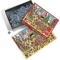 DoodleTown: Elves at Work (1000 pc) Cobble Hill