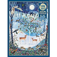  500 pc Winter Woodland puzzle